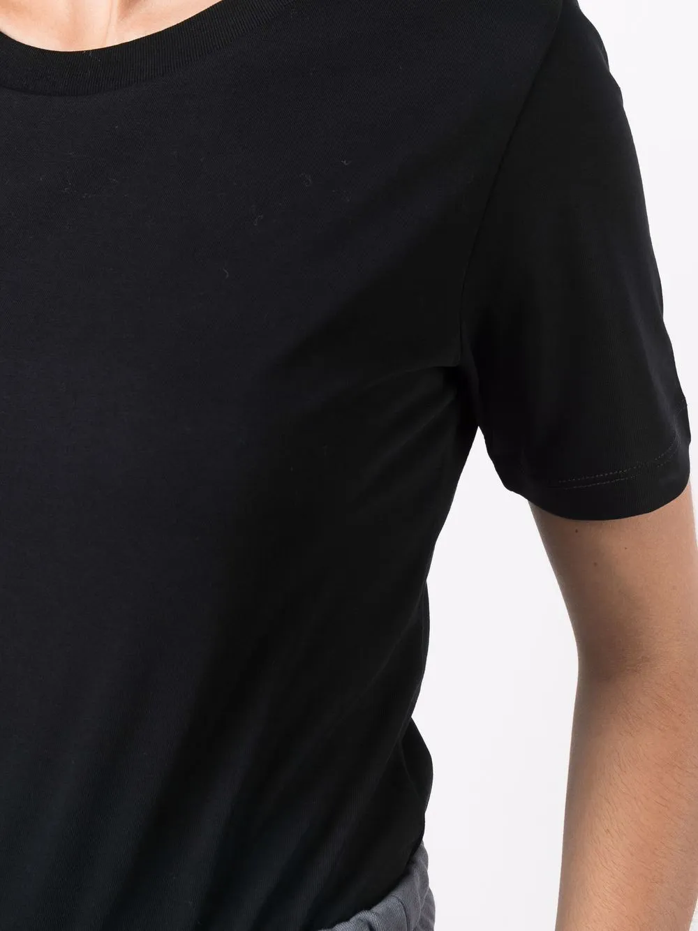 Round-Neck Cotton T-Shirt