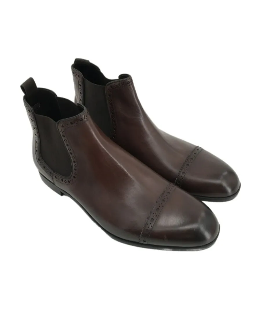 Logo Details Short Boots