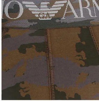Camouflage Printed Logo Underwear