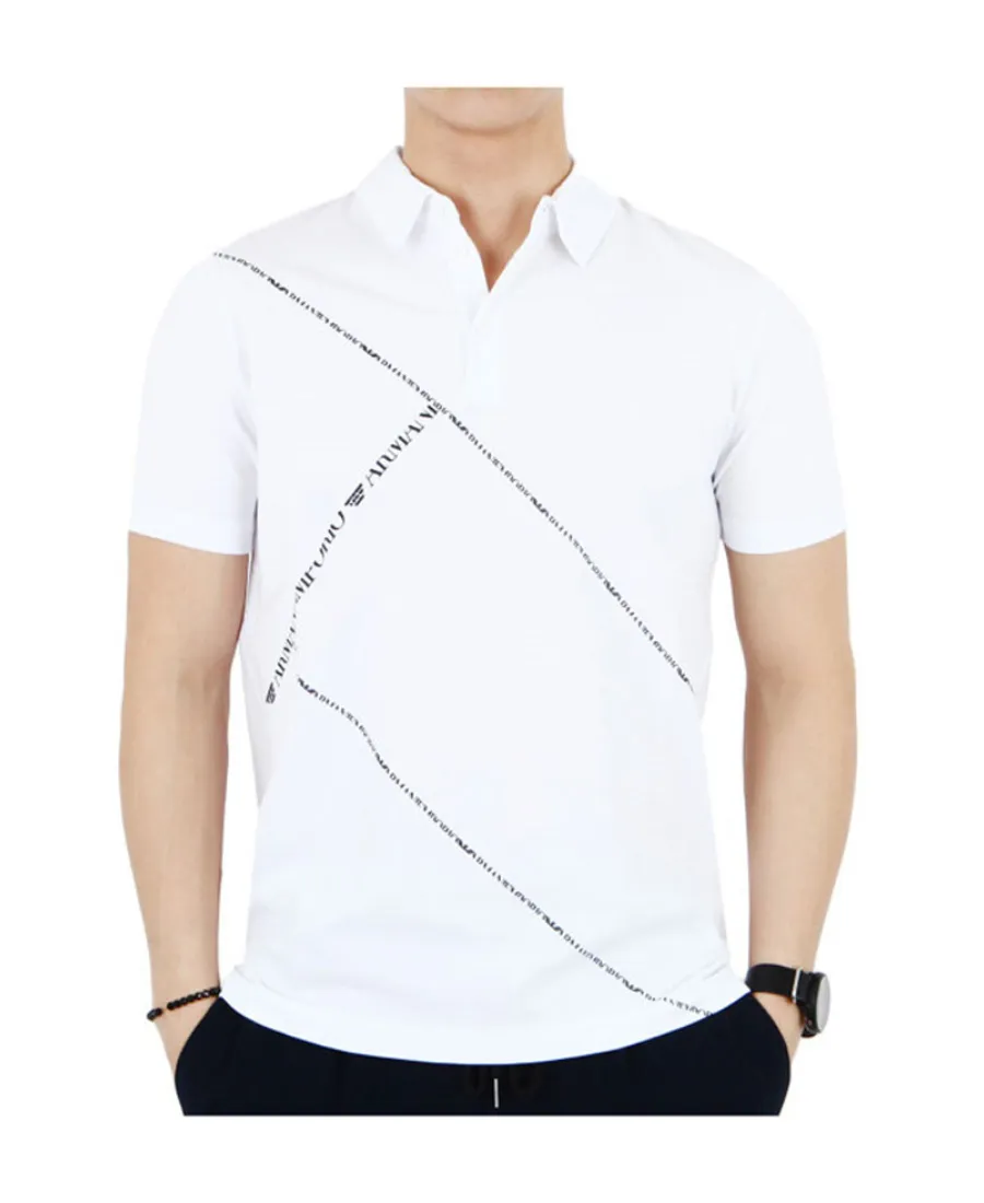 Logo Details Polo Shirt
