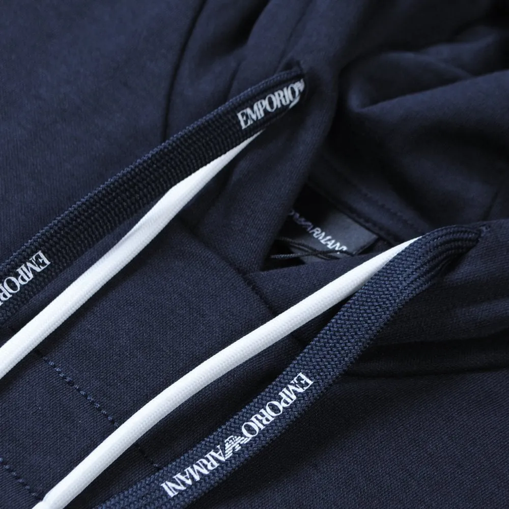 Stitched Logo Hooded Sweater