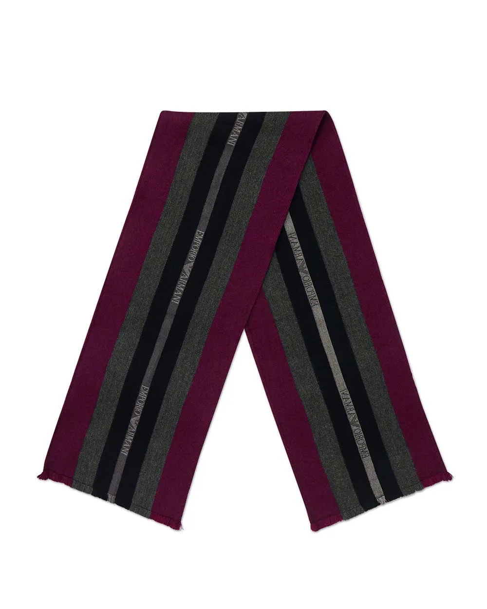 Logo Inlaid Scarf