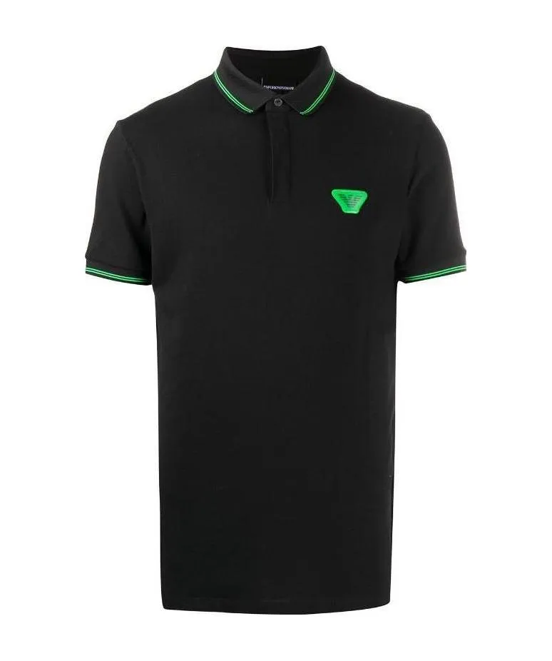 Logo Decal Short-Sleeved Polo Shirt