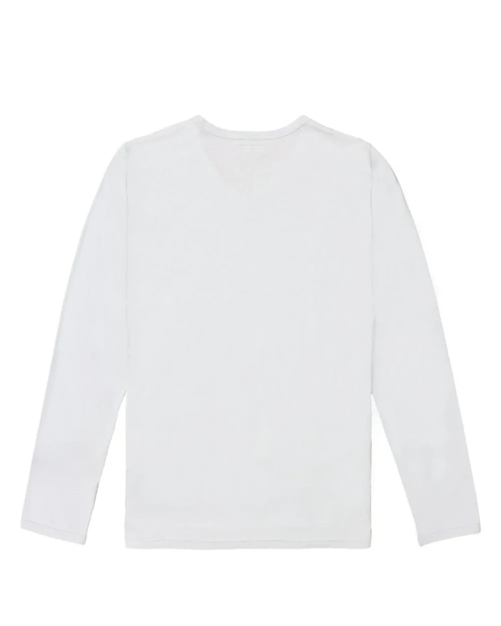 Round Collar And Long-Sleeved T-Shirt