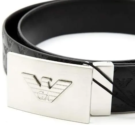 Logo-Patterned Belt