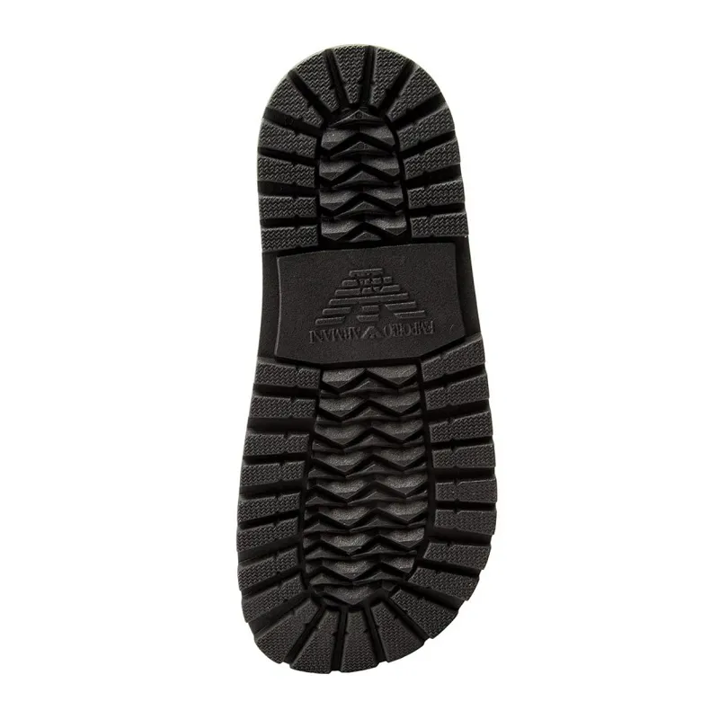 Logo Texture Upper Sandals