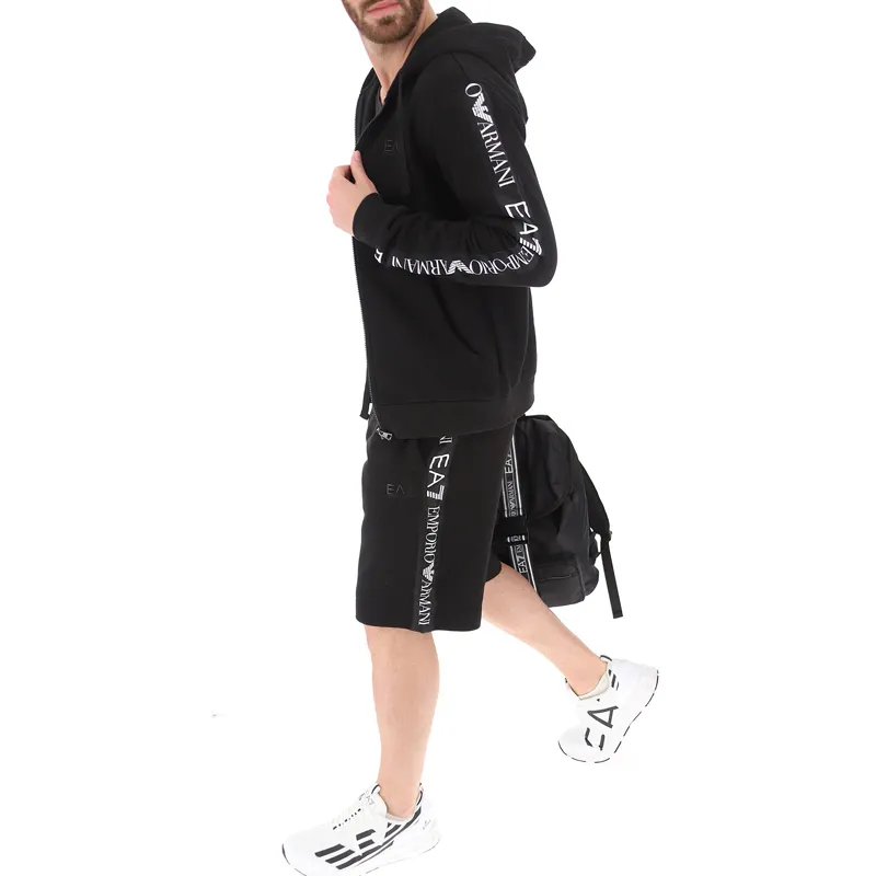 Logo Printed Sports Shorts
