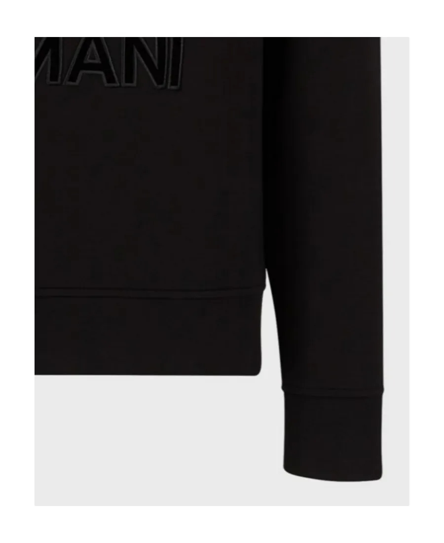 Crew Neck Logo-Print Sweatshirt