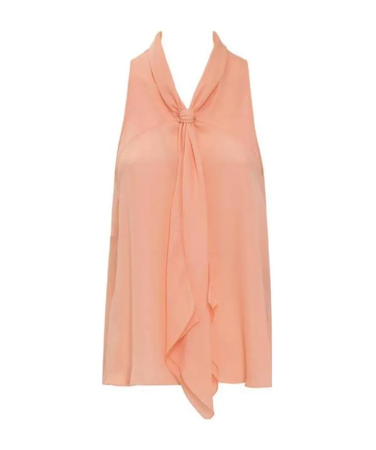 Knot Detailed Sleeveless Top