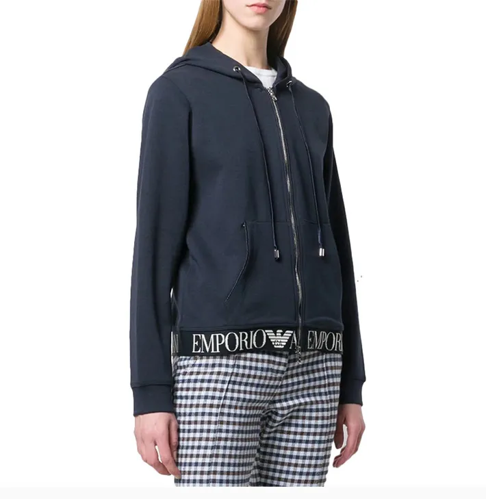 Logo Details Casual Jacket