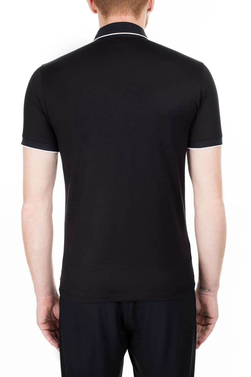 Eagle Logo Pattern Polo Shirt