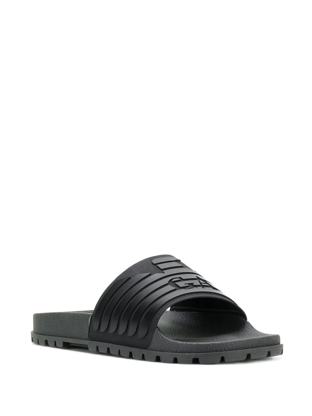 Ribbed Logo Slides