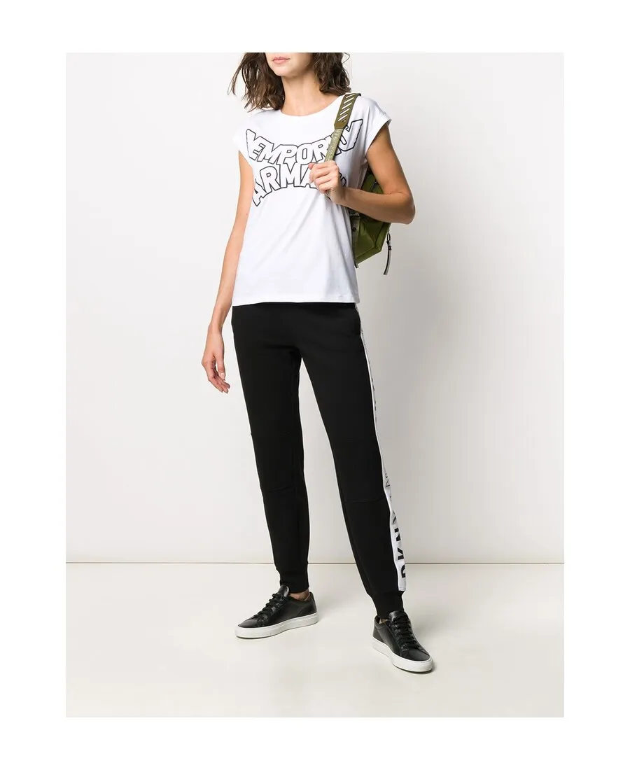 Curved Logo T-Shirt