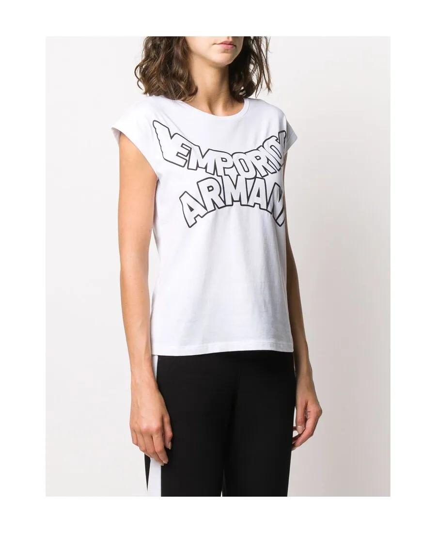 Curved Logo T-Shirt