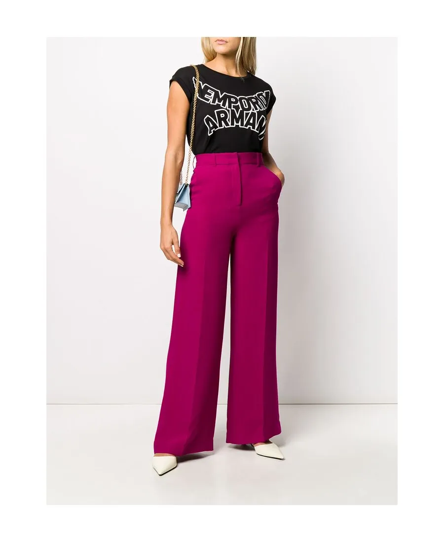 Enlarged Logo Print T-Shirt