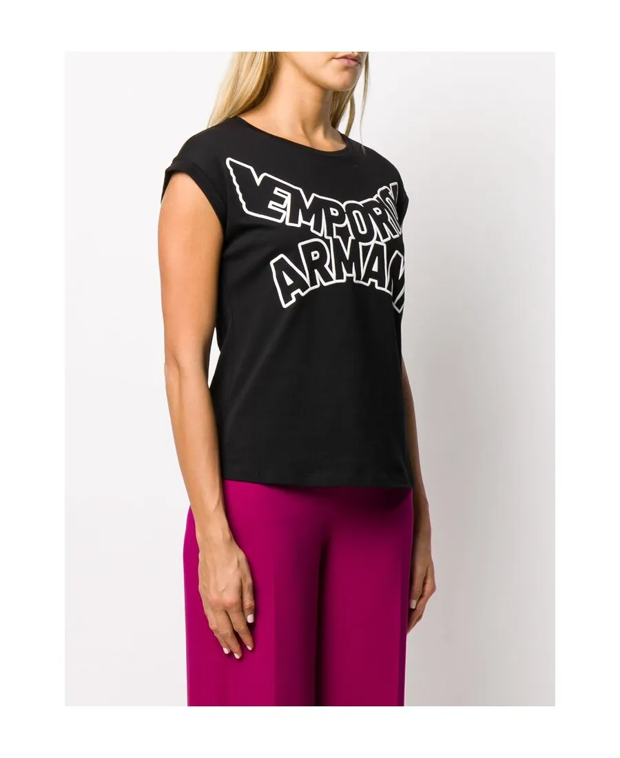 Enlarged Logo Print T-Shirt