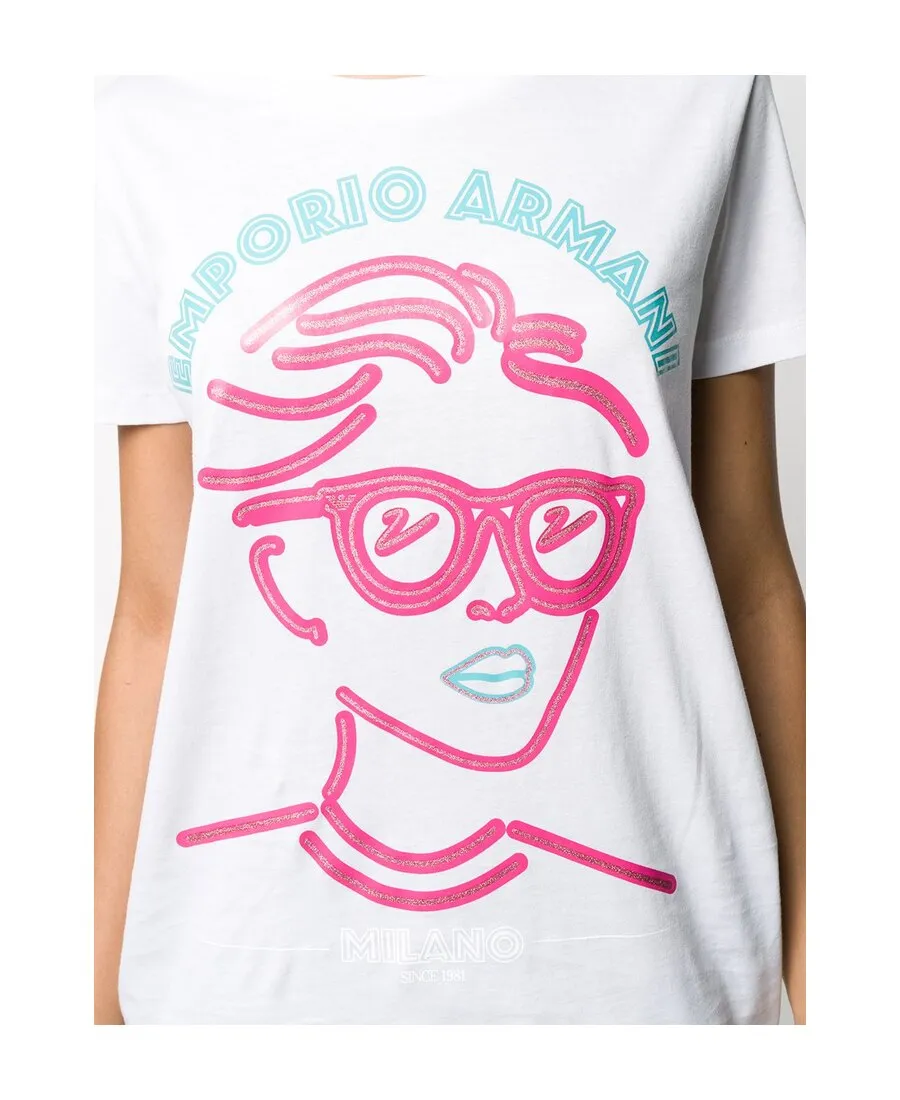 Portrait Print T-Shirt