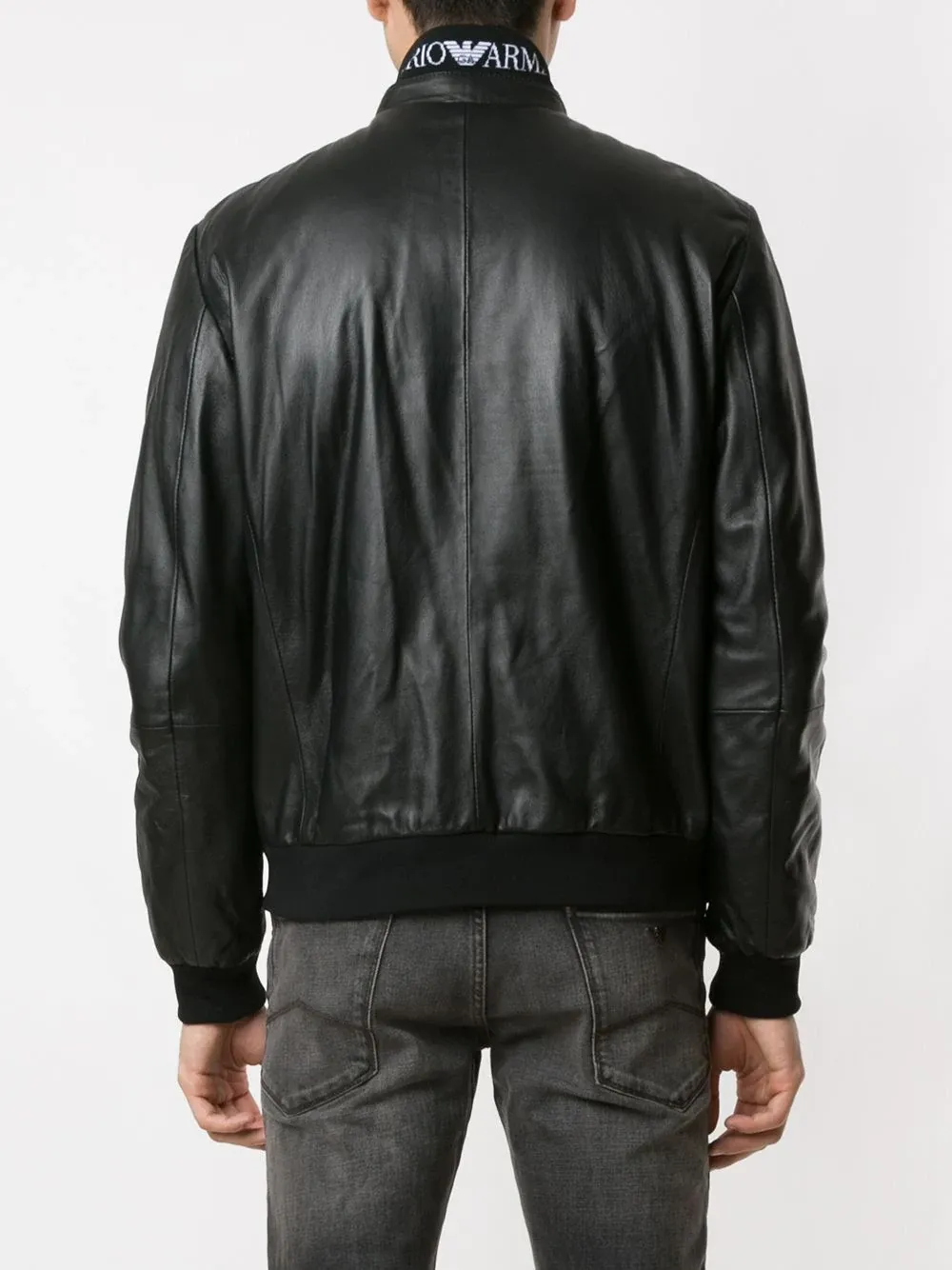 Logo Collar Casual Jacket