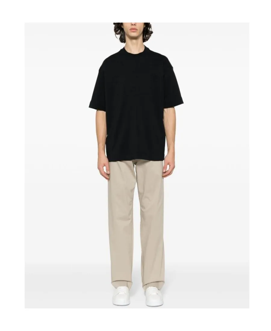 Crew-Neck Cotton T-Shirt
