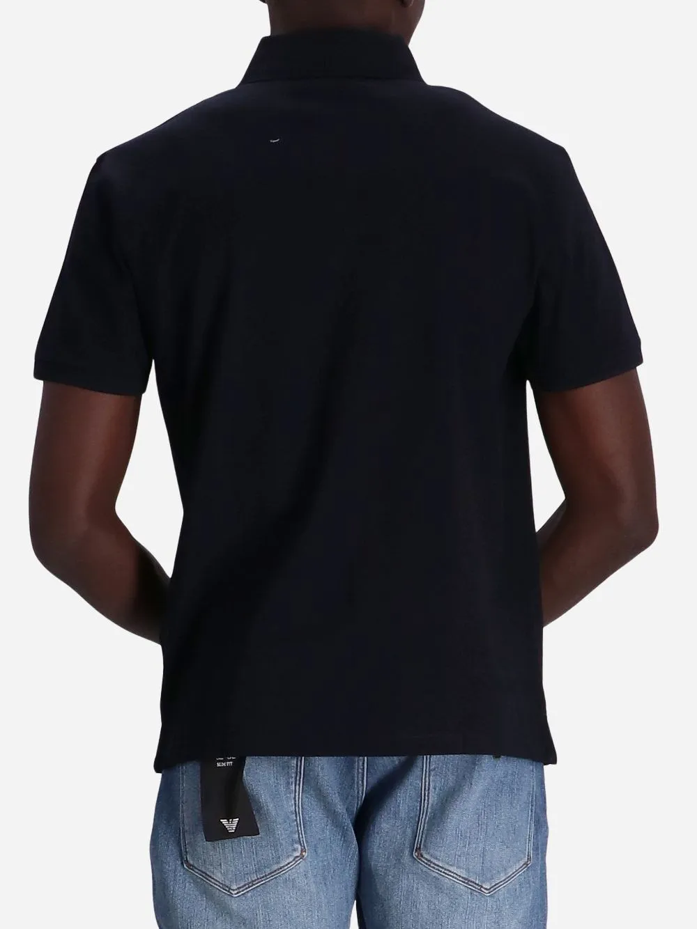 Logo-Appliqué Jersey Polo Shirt