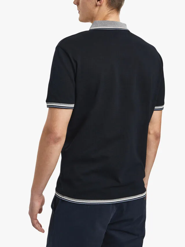 Logo-Embroidered Tipped Polo Shirt