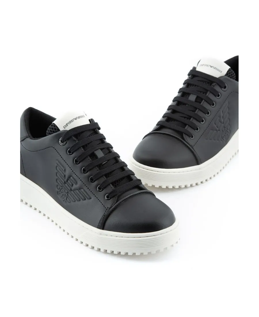Logo-Detail Lace-Up Trainers