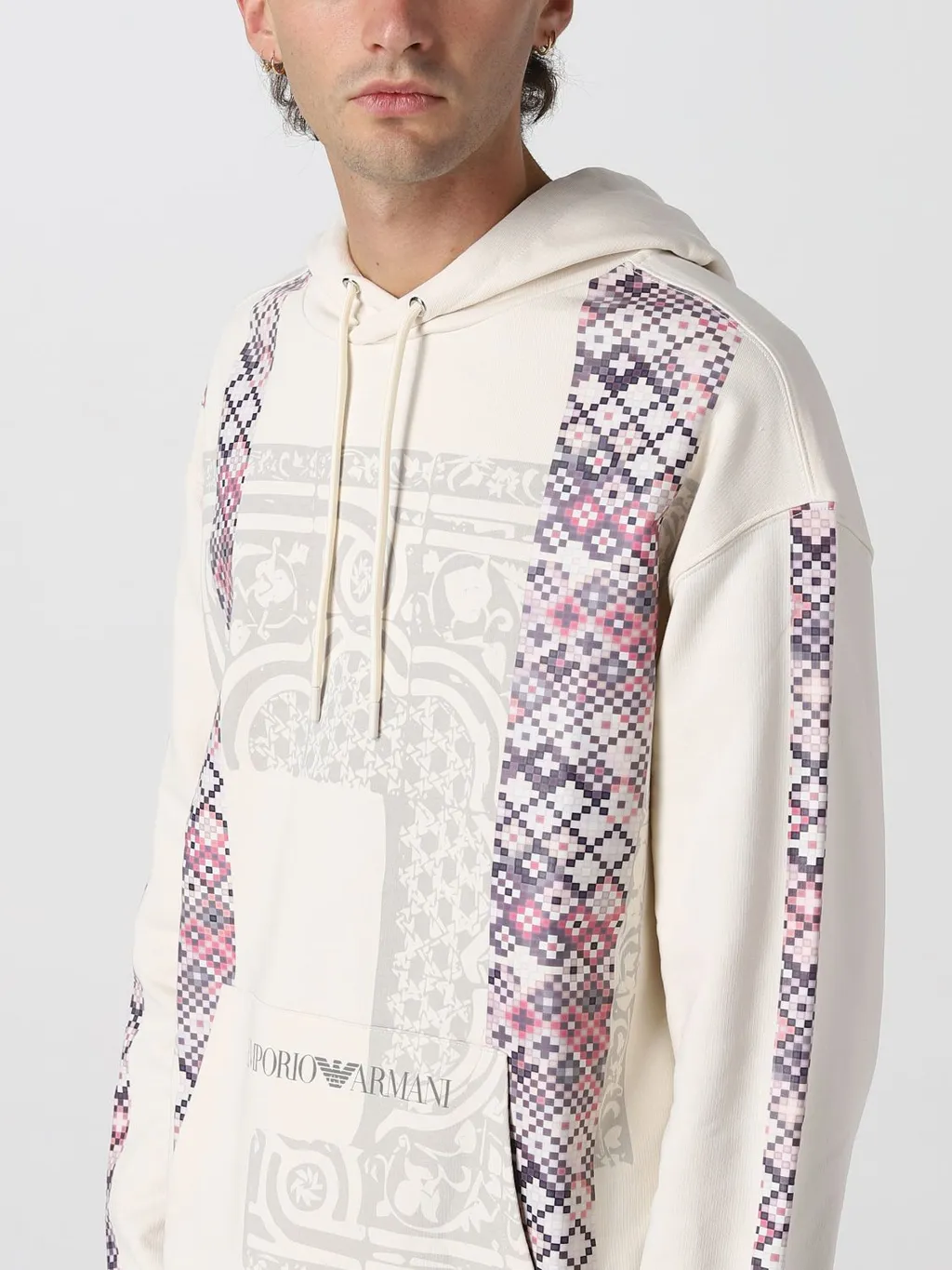 Logo-Print Pullover Hoodie