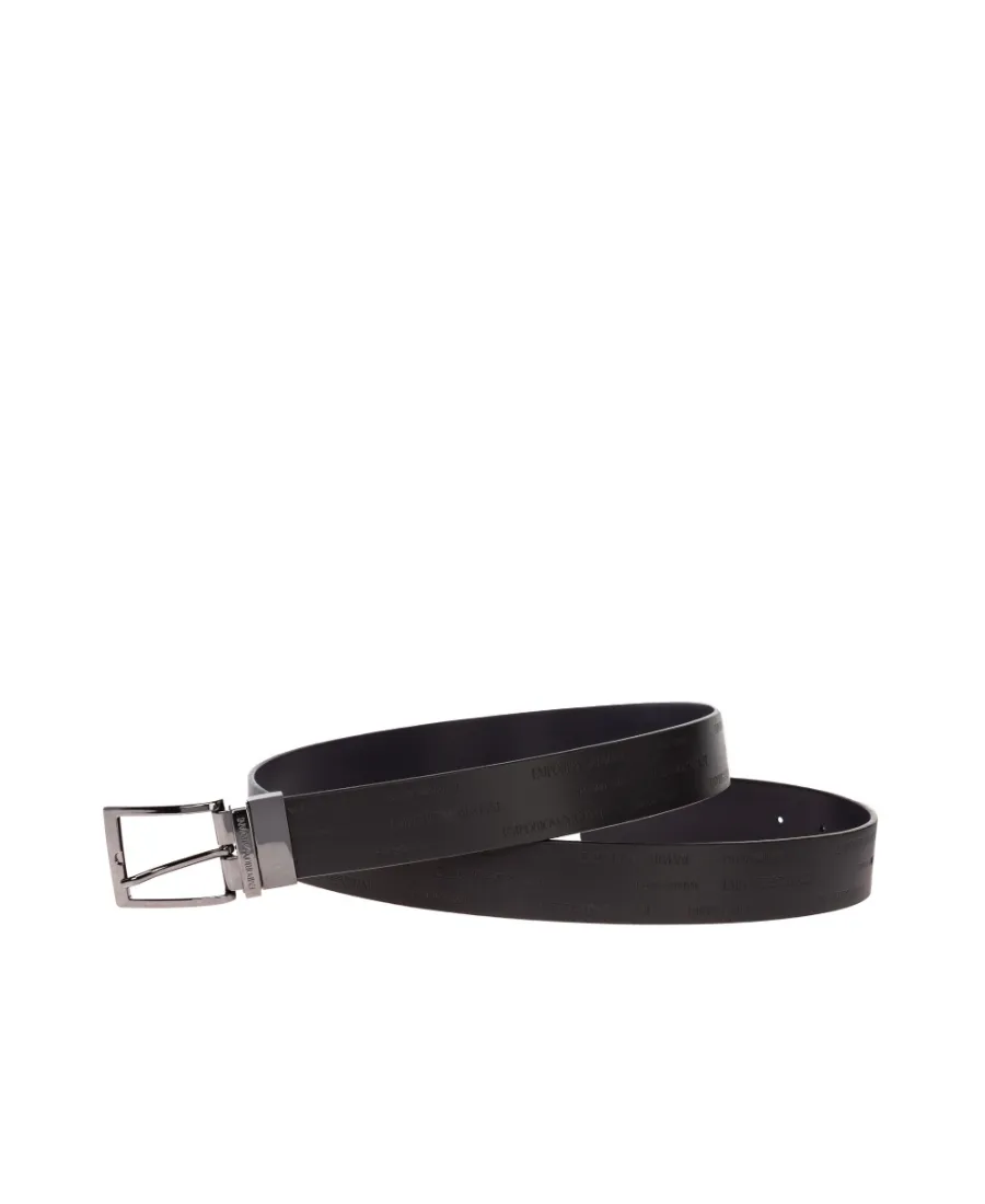 Logo Embossed Reversible Belt