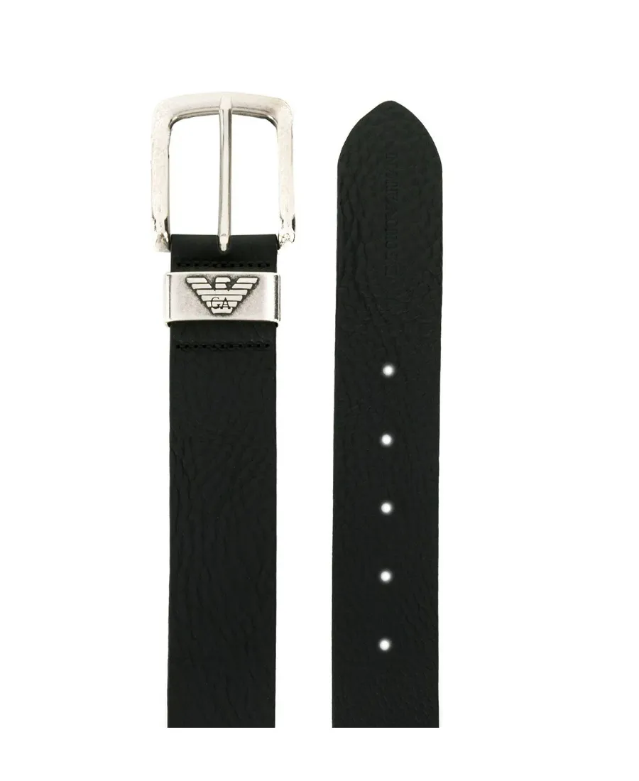 Logo Engraved Buckle Belt