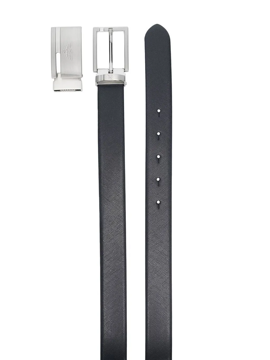 Logo Engraved Buckled Belt