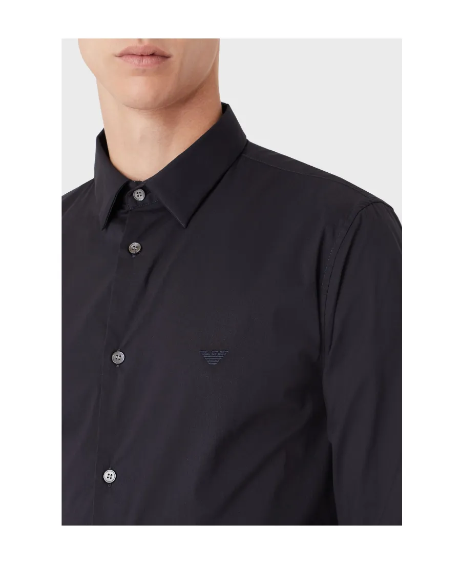 Logo-Embroidered Buttoned Shirt