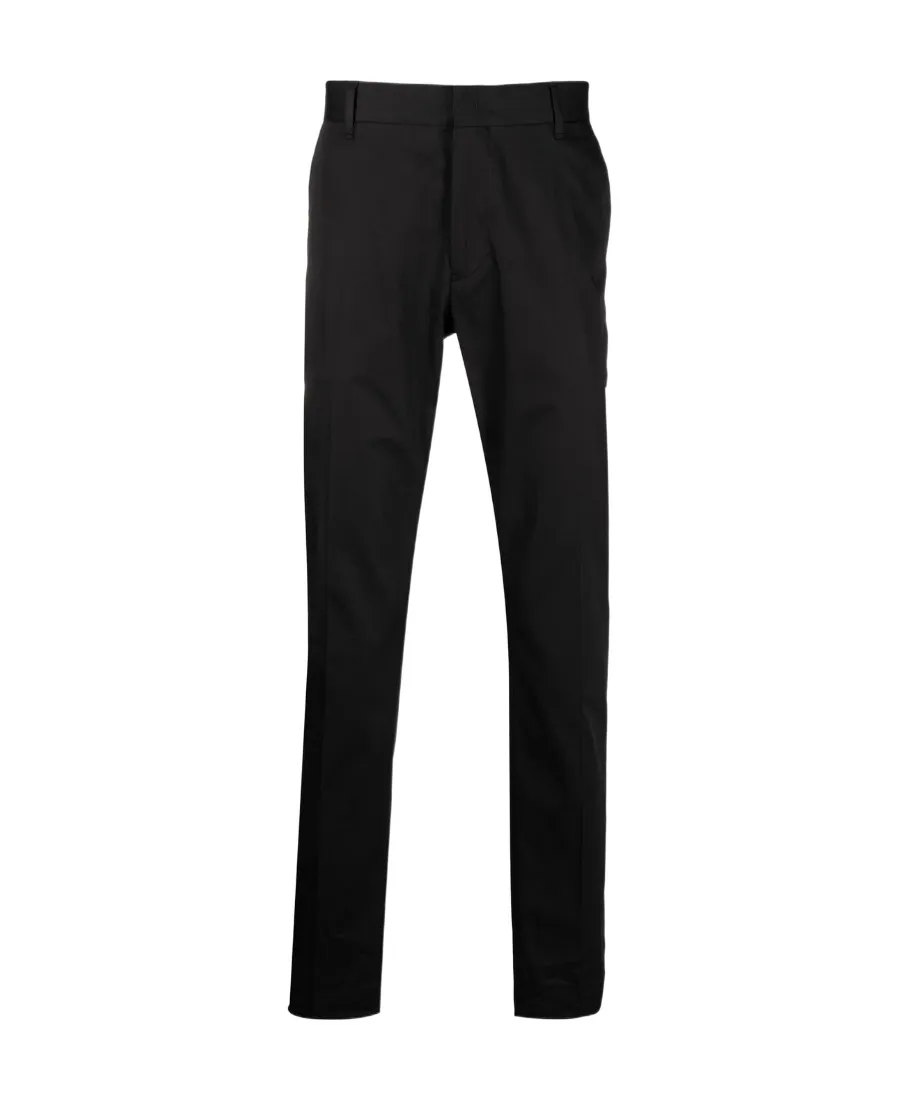 Straight-Leg Tailored Trousers