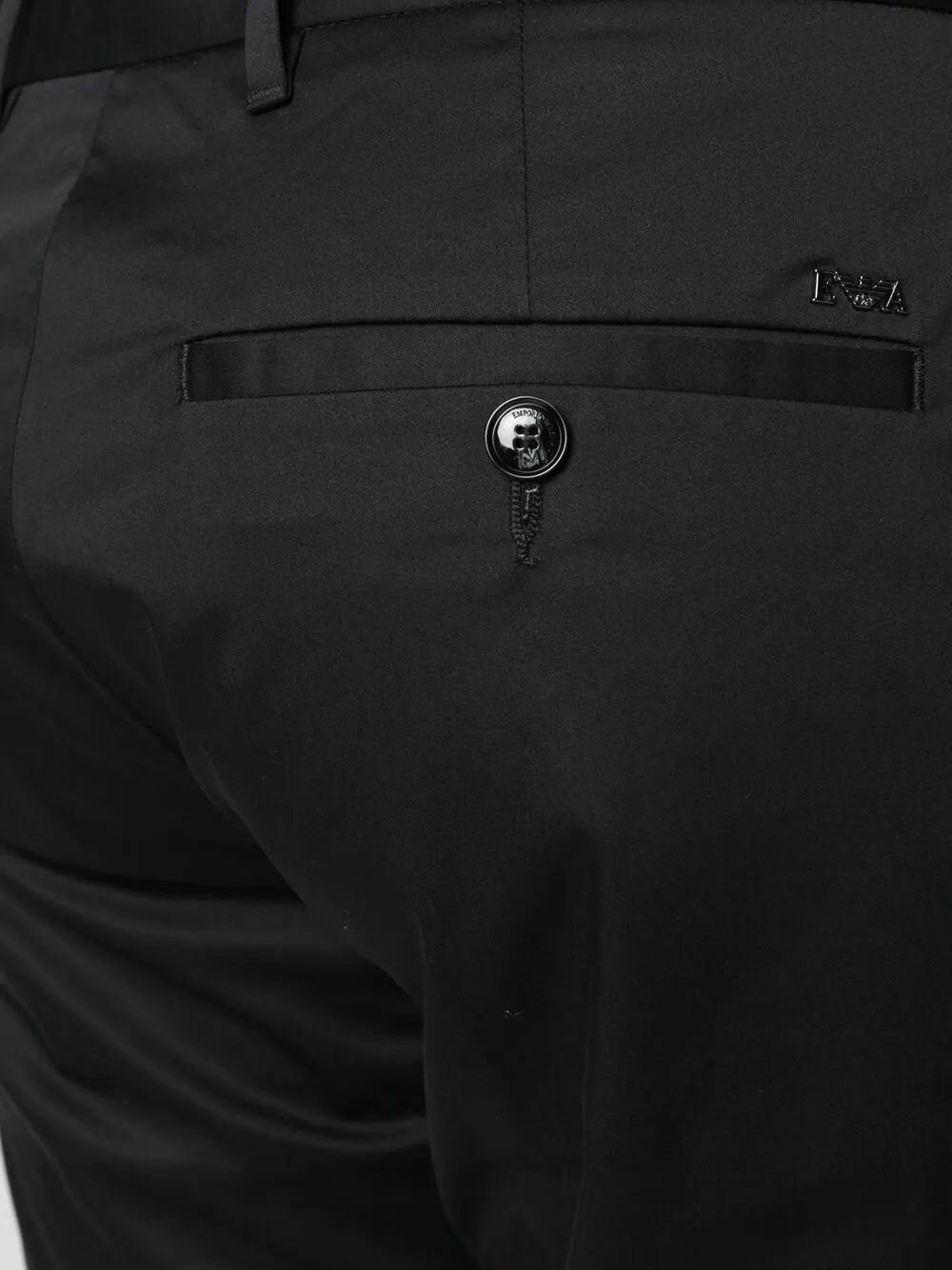 Straight-Leg Tailored Trousers