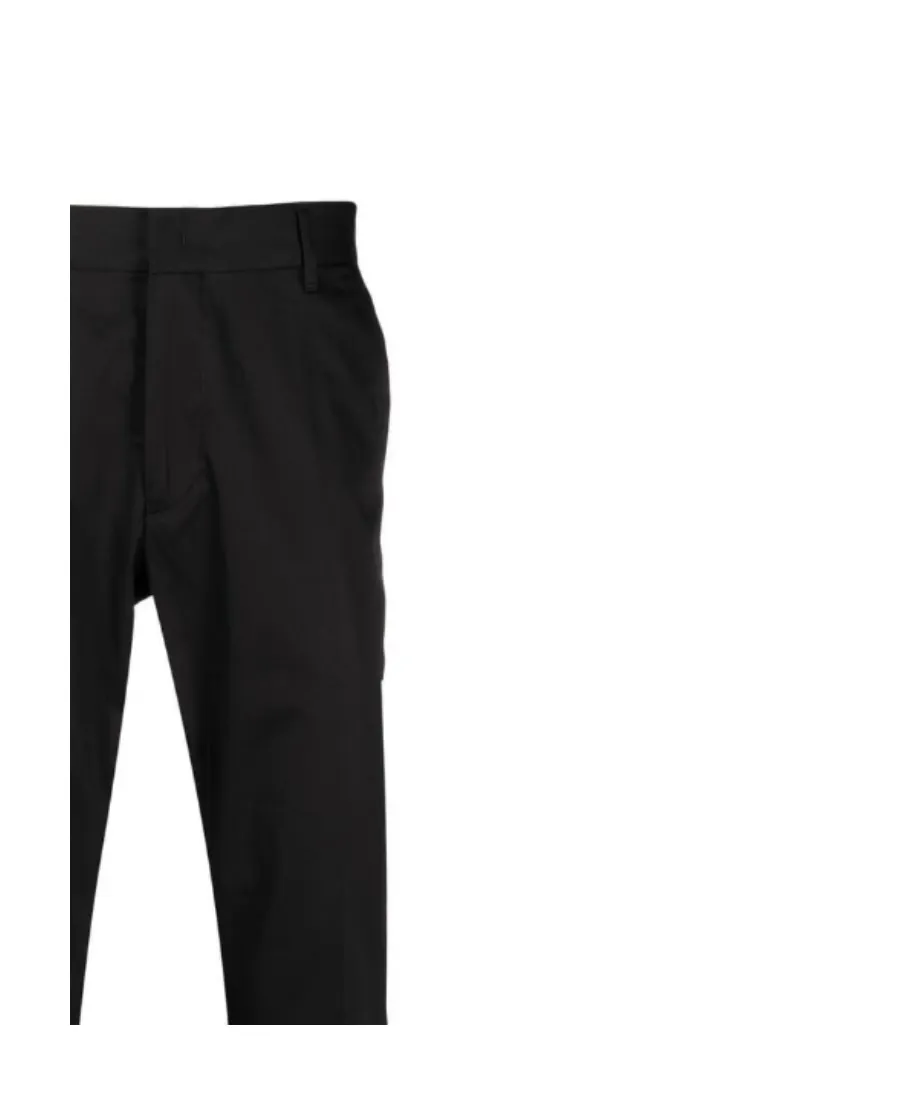 Straight-Leg Tailored Trousers