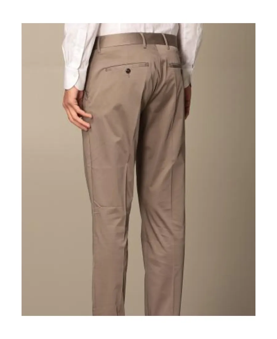 Straight-Leg Tailored Trousers