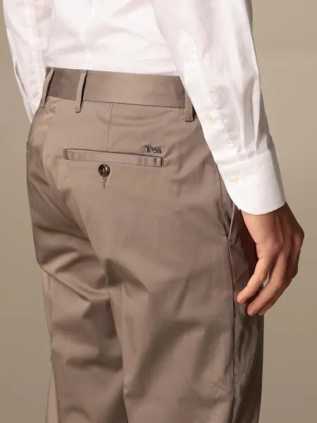 Straight-Leg Tailored Trousers