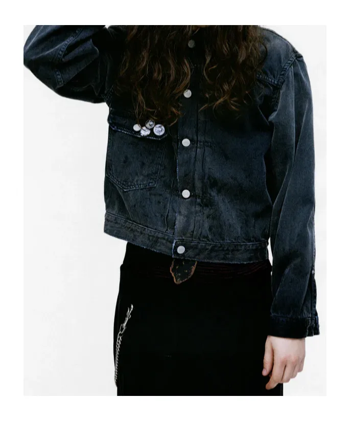 Pin-Embellished Jacket