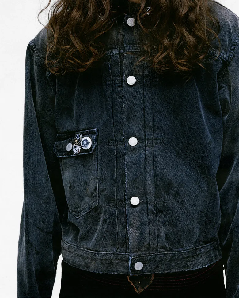 Pin-Embellished Jacket