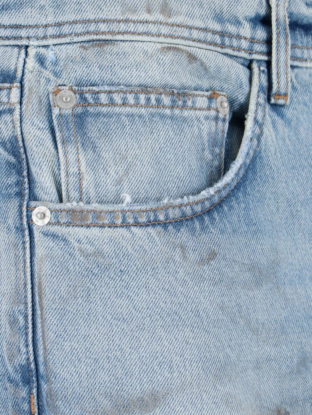 Logo Patch Flared Jeans