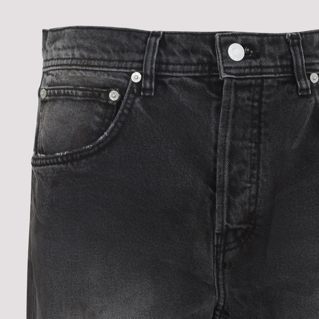 Distressed Bootcut Jeans