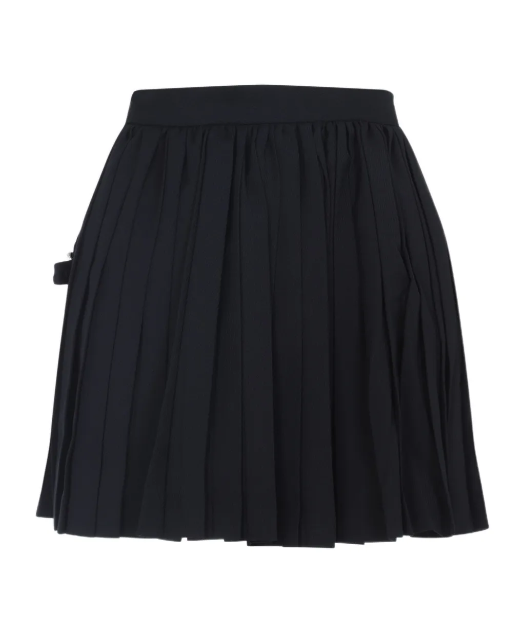 Pleated Mini Skirt