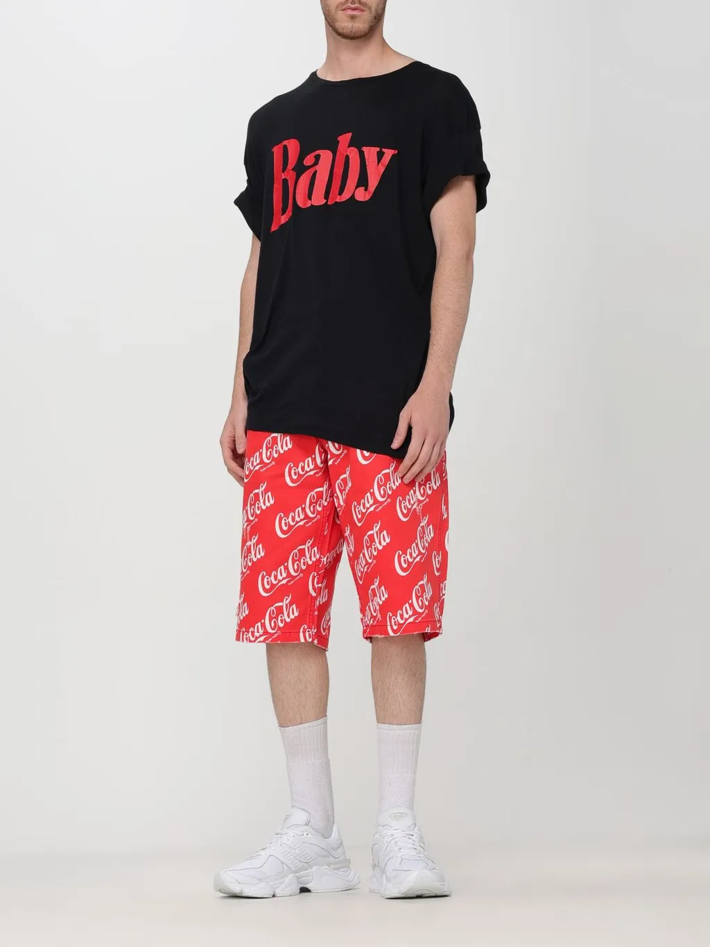Ribbed Crew Neck T-Shirt