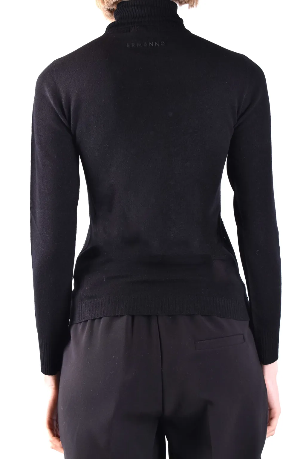 High-Neck Long-Sleeved Sweater