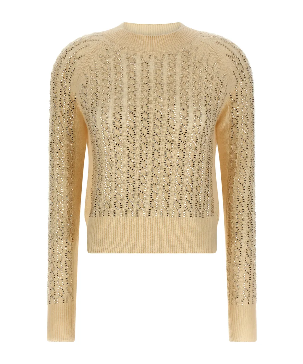 Braided Studded Knitwear