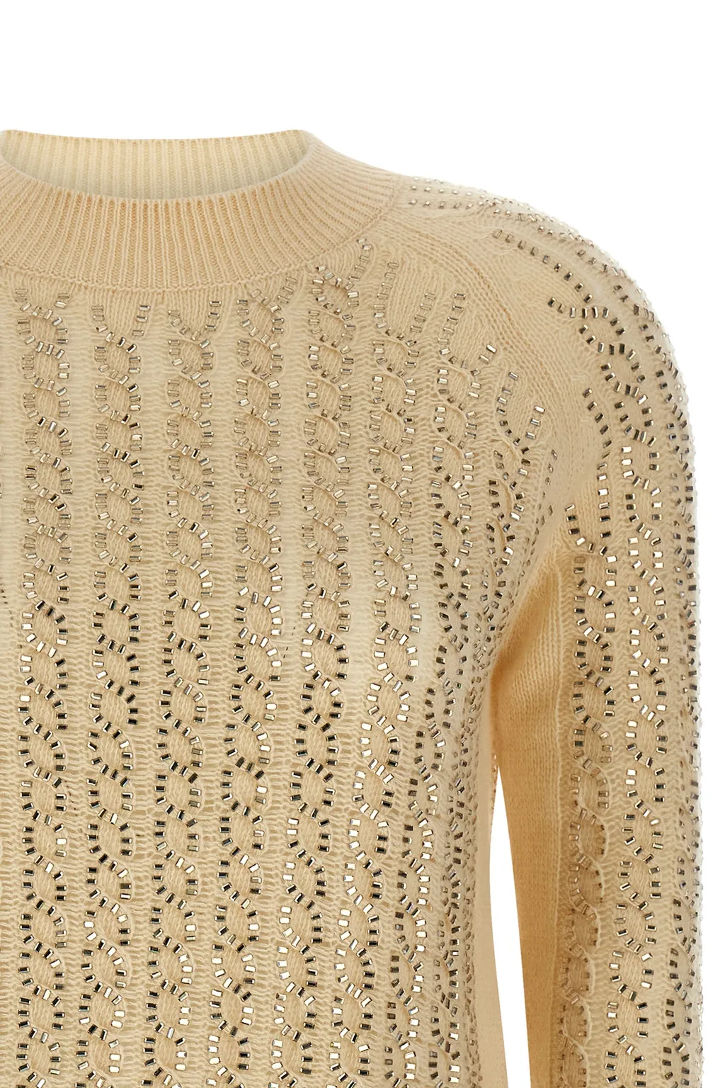 Braided Studded Knitwear