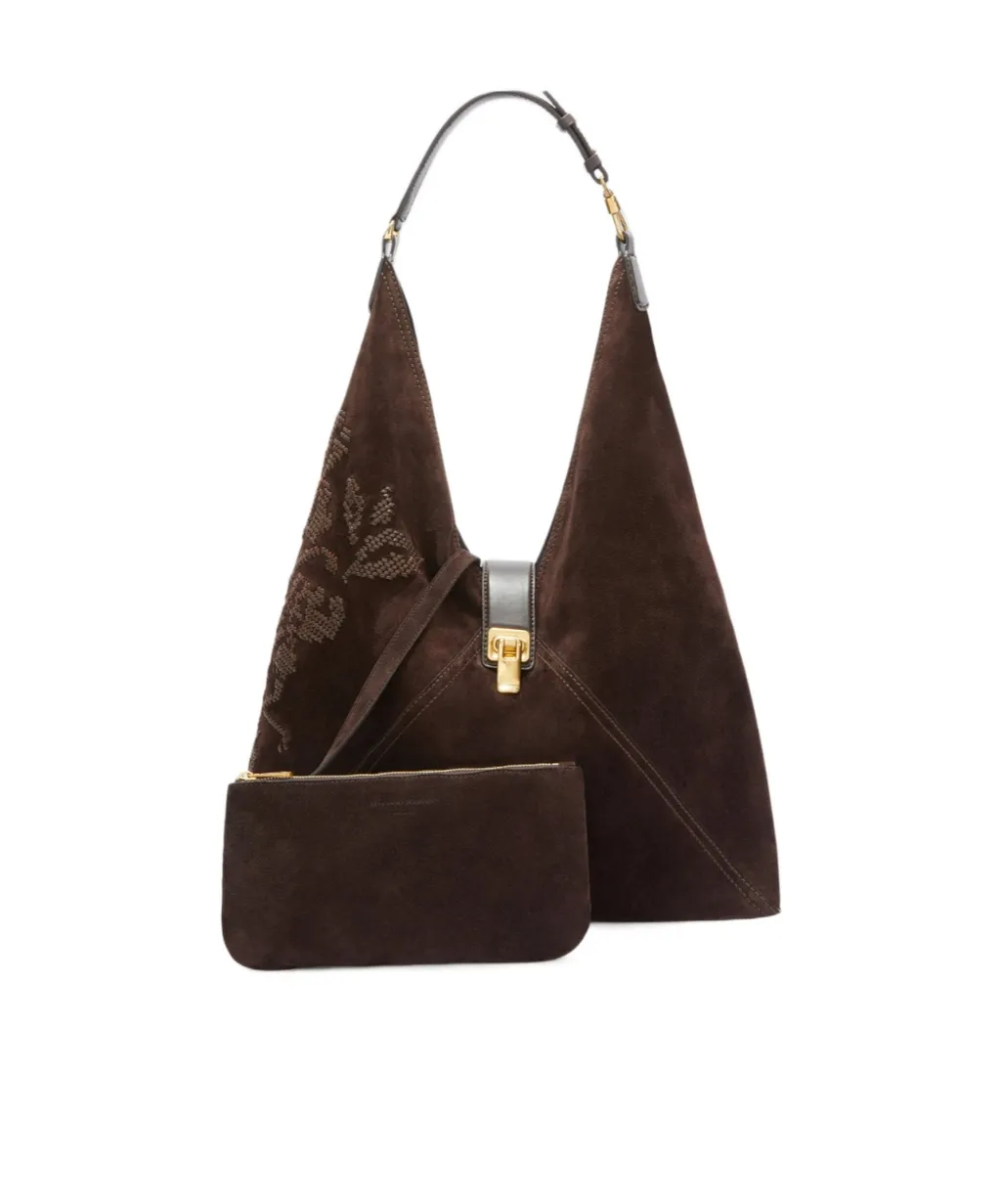Large Dudu Embroidered Shoulder Bag