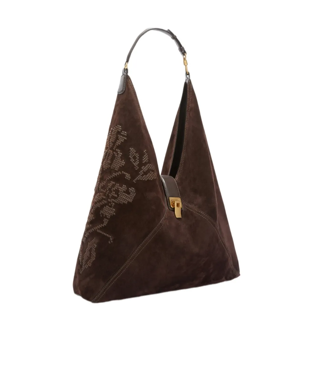 Large Dudu Embroidered Shoulder Bag
