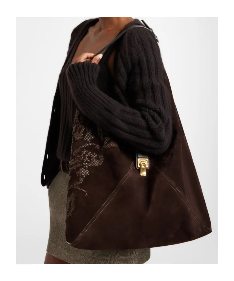 Large Dudu Embroidered Shoulder Bag