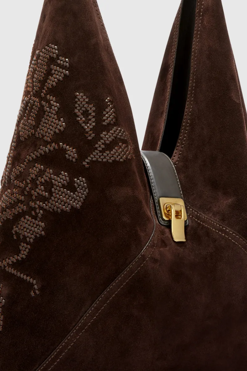 Large Dudu Embroidered Shoulder Bag