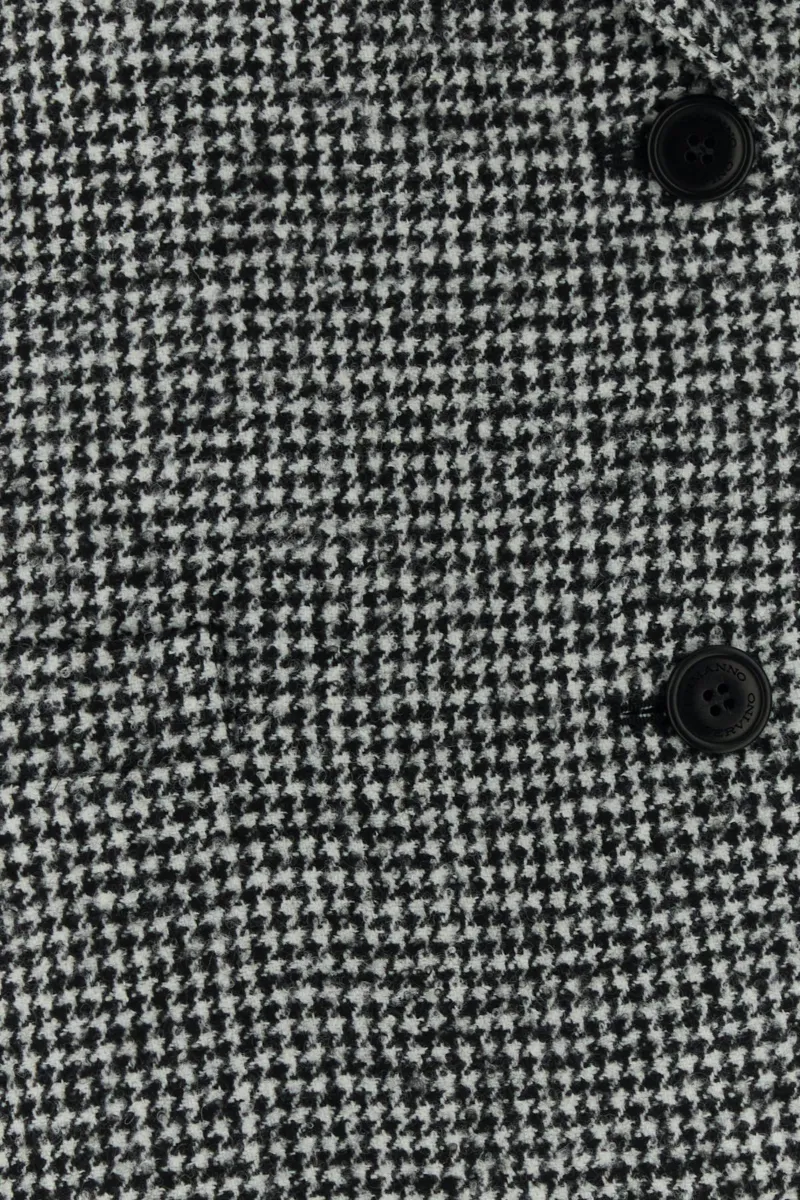 Houndstooth Belted Jacket